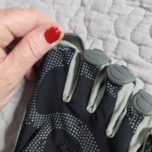 VIBRAM Bikila Five Fingers Barefoot Running Shoes size 47 Mens 1 M358 Black Gray - Picture 7 of 7